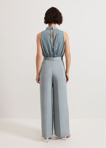 Phase Eight Eliza Jumpsuit Blue USA | 6243790-FE